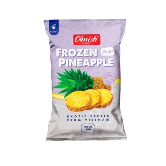 Ананас кольца замороженный Olmish Premium 500гр.