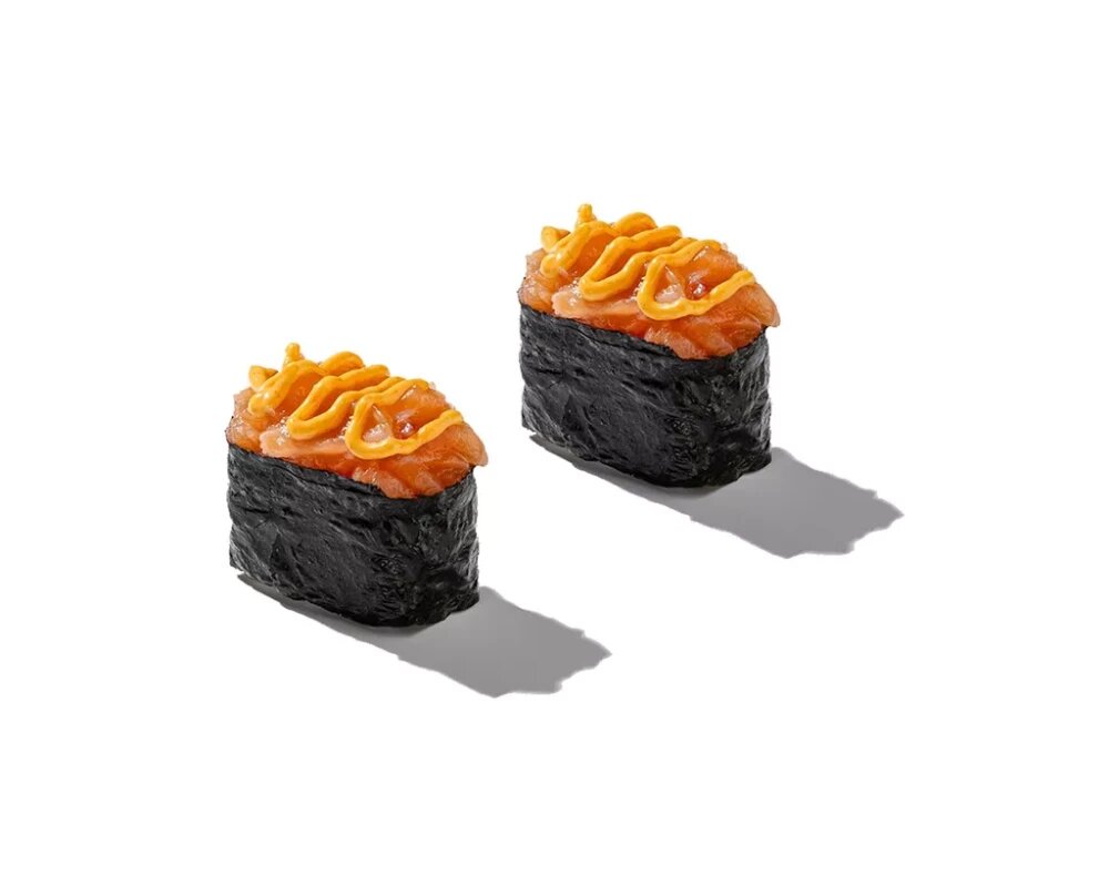 Гункан Лосось Спайс