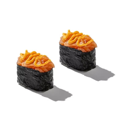 Гункан Лосось Спайс