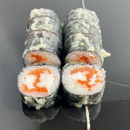 Темпура краб-лосось