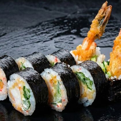 Эби темпура маки