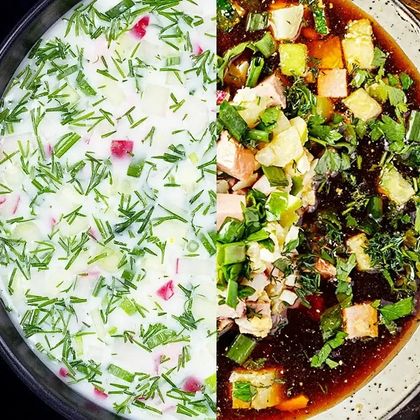 Окрошка квас/кефир