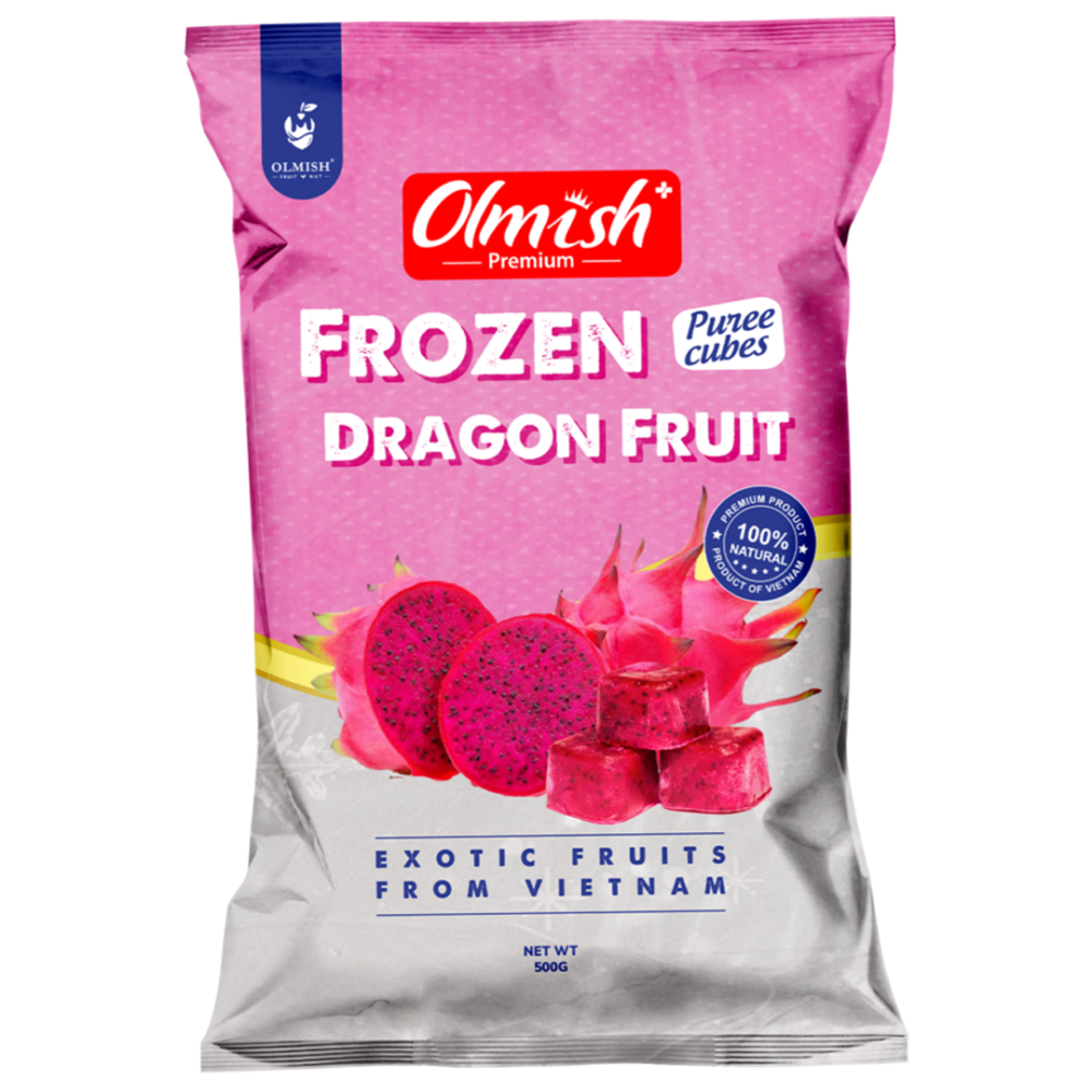 Драгон фрукт замороженный Olmish Premium 500гр.