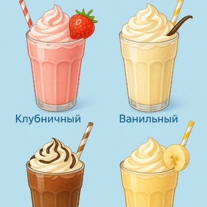 Молочные коктейли