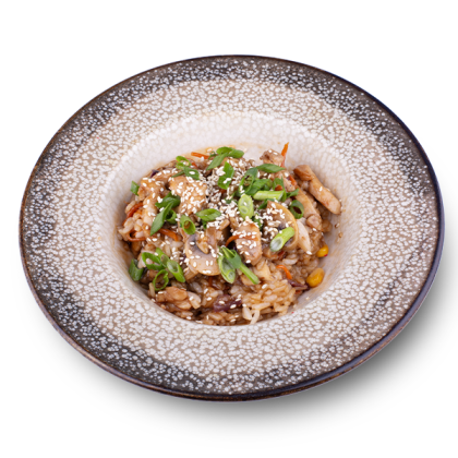 Рис с цыпленком