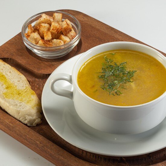 Суп куриный