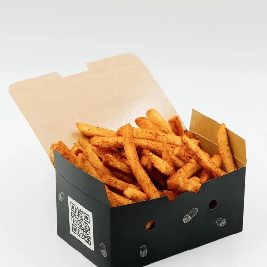 Картошка фри пылающая