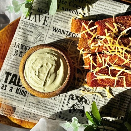 Гренки фирменные с сыром