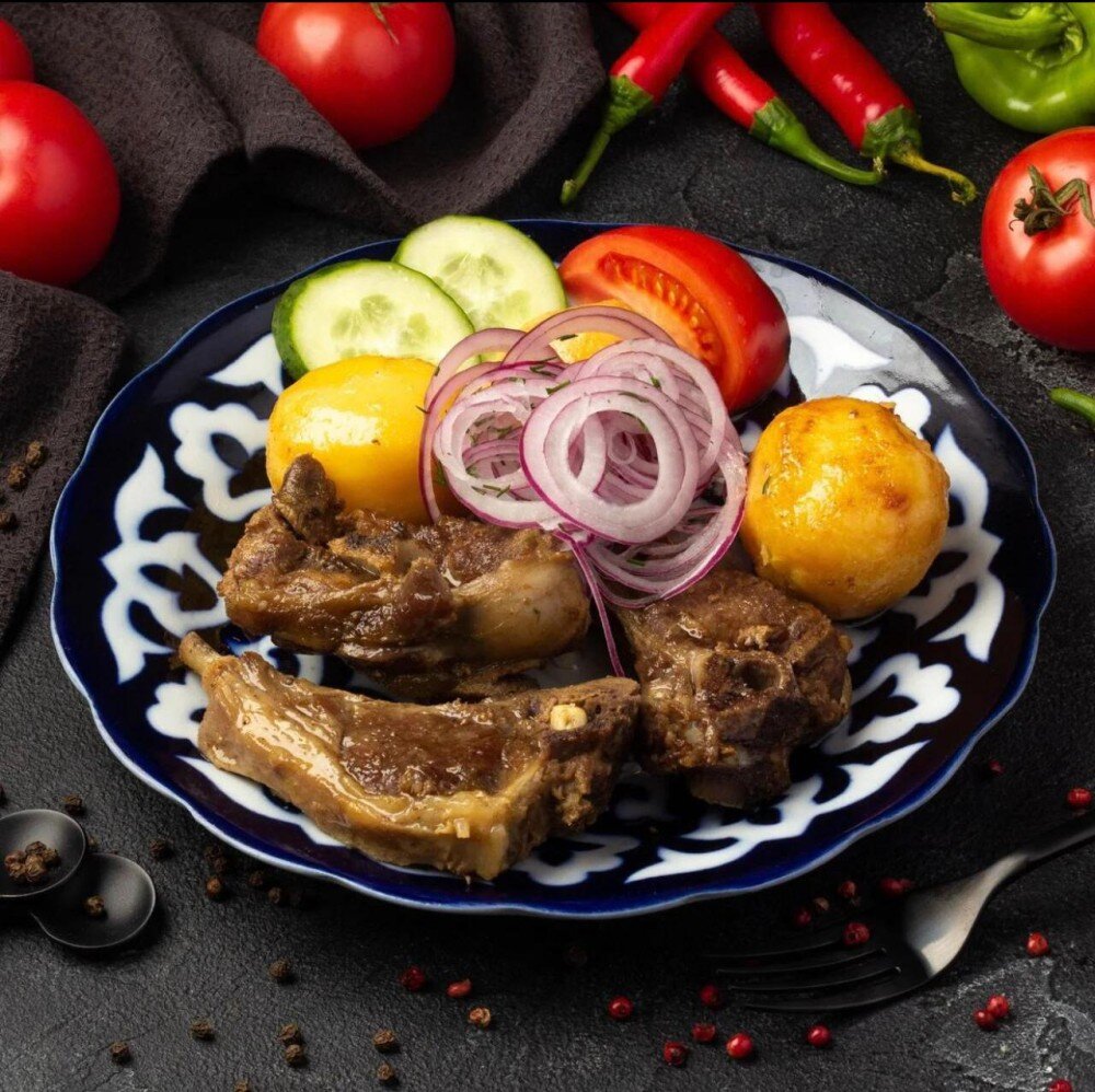 Казан кебаб с говядиной