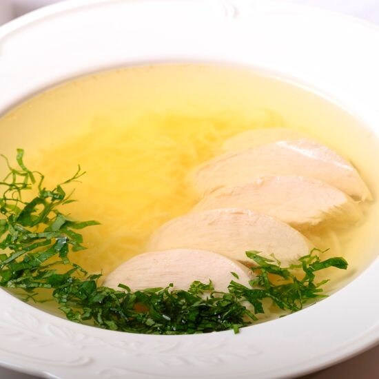 Бульон с курицей