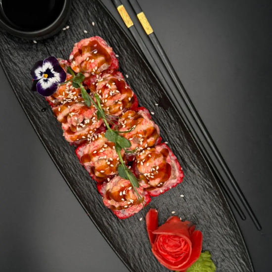 Запеченный Ролл "Лосось"