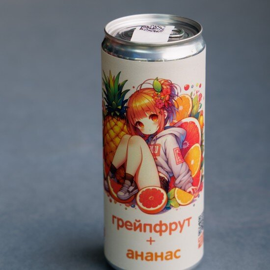 Лимонад "ПИПЯО" Грейпфрут-Ананас