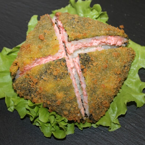 Сэндвич с лососем