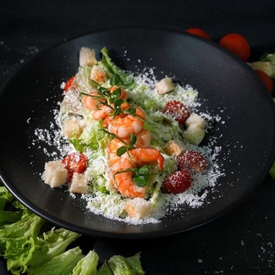 Цезарь с креветкой