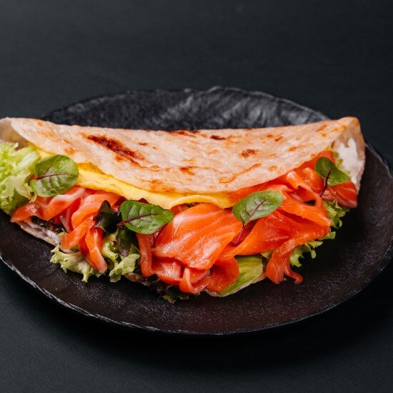 Роти с лососем