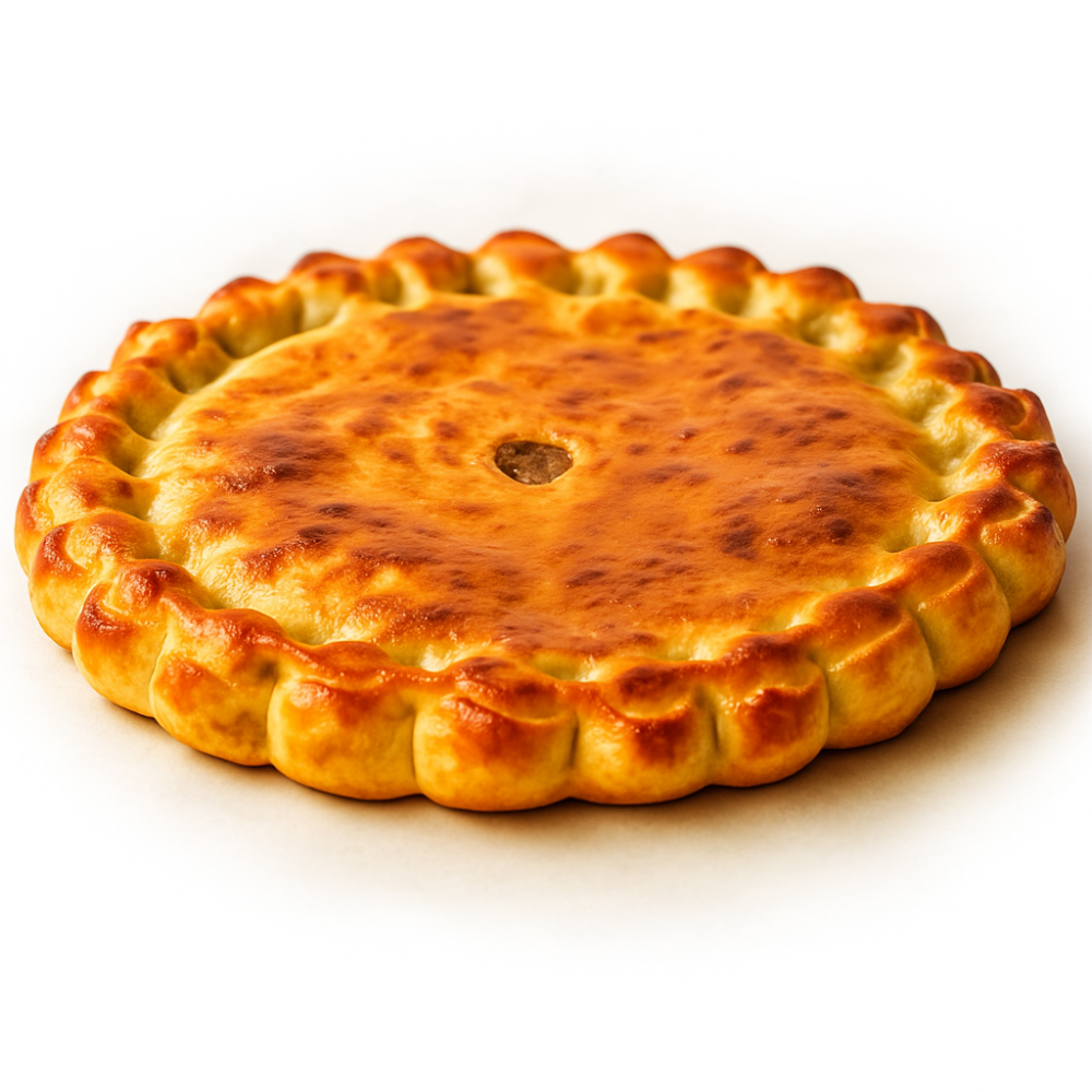 C семгой, сыром и помидорами