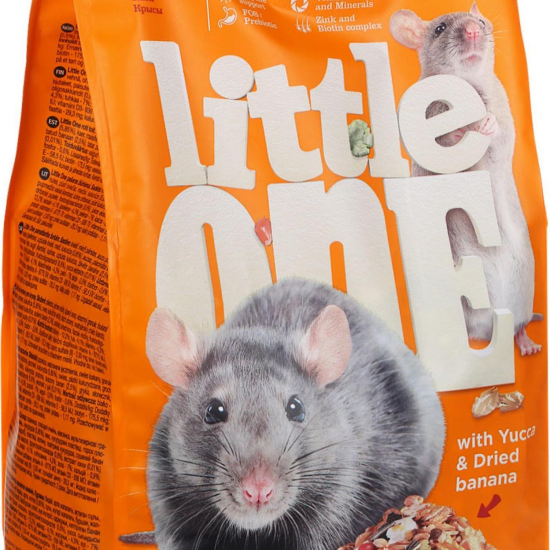 Little One корм для крыс, 400 г