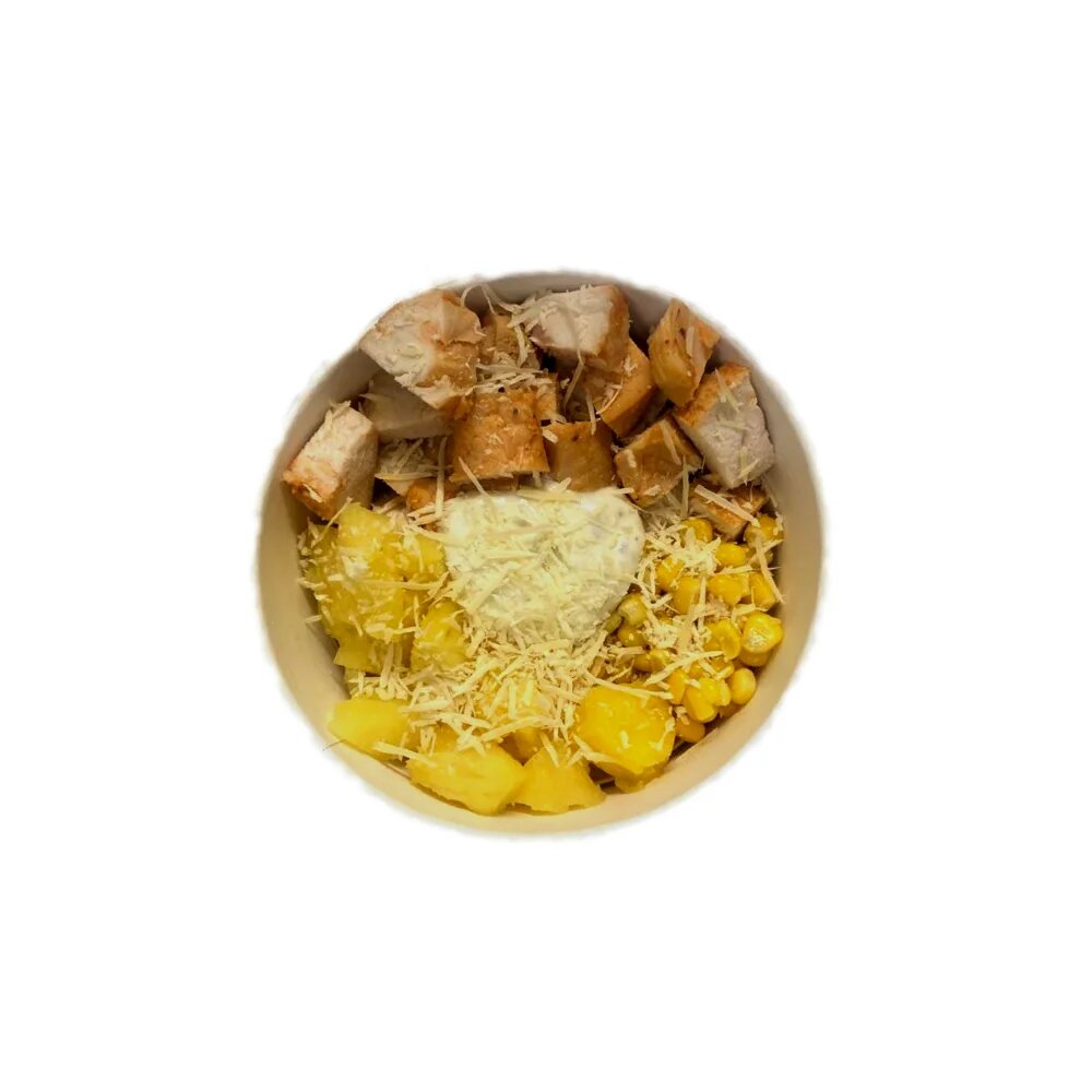 Салат «Ананасовый Цыпленок»