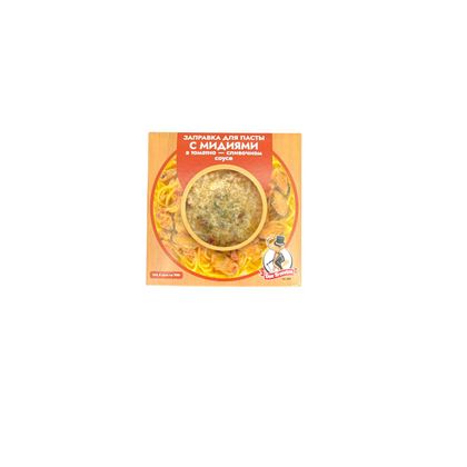 Заправка мидии в томатно-сливочном соусе 200 гр