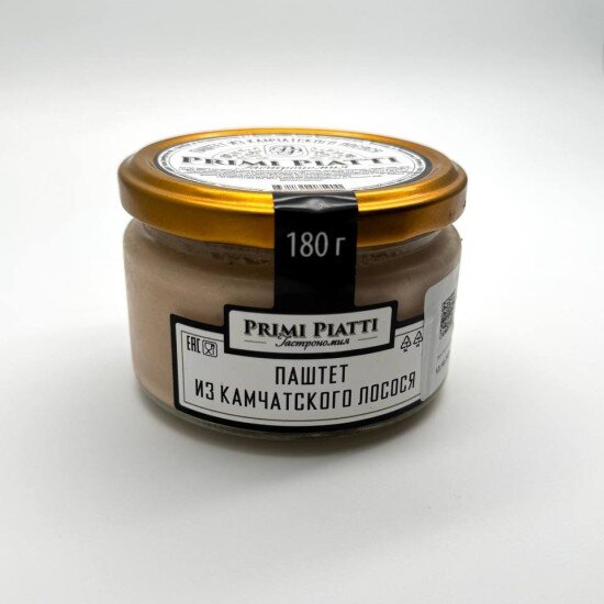 Паштет из Камчатского Лосося 180гр. "Primi Piatti"