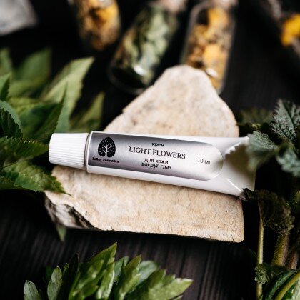 Крем для кожи вокруг глаз “Light flowers”, 10 мл