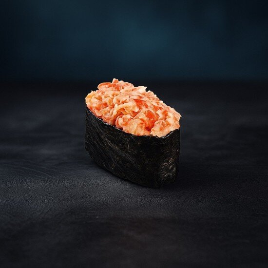 Запеченные суши с крабом