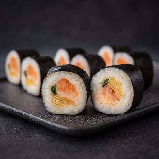 Ролл с беконом