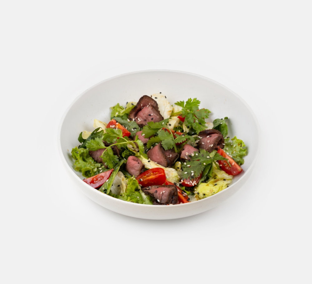 Салат с японским ростбифом