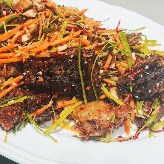 Ароматные утиные кости