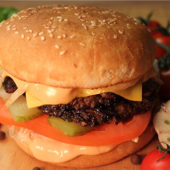 Бык-бургер