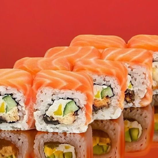 Ролл Филадельфия с угрем