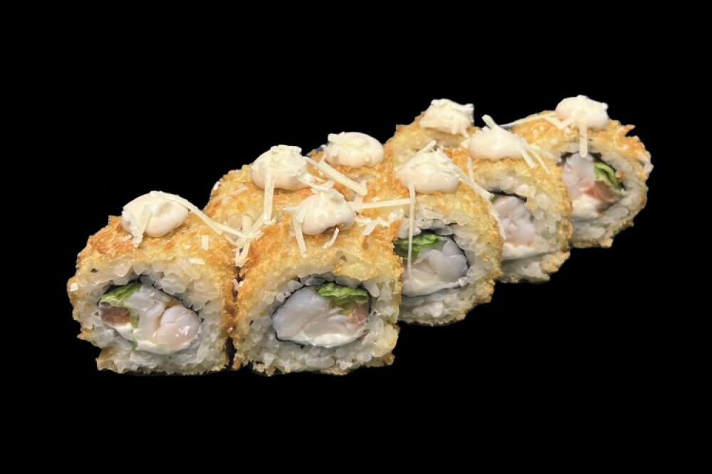 Ролл «Цезарь» с креветкой