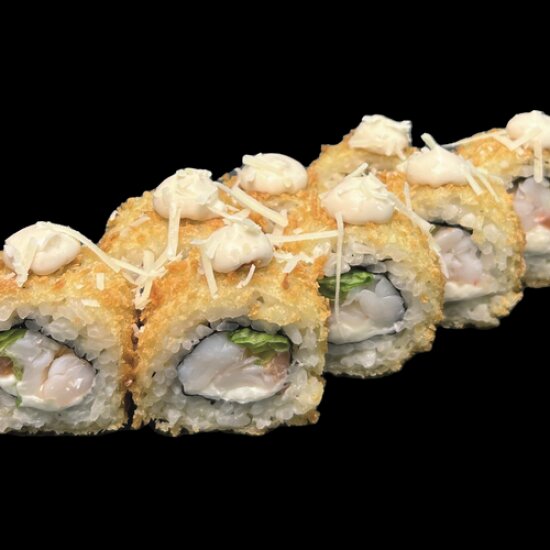 Ролл «Цезарь» с креветкой