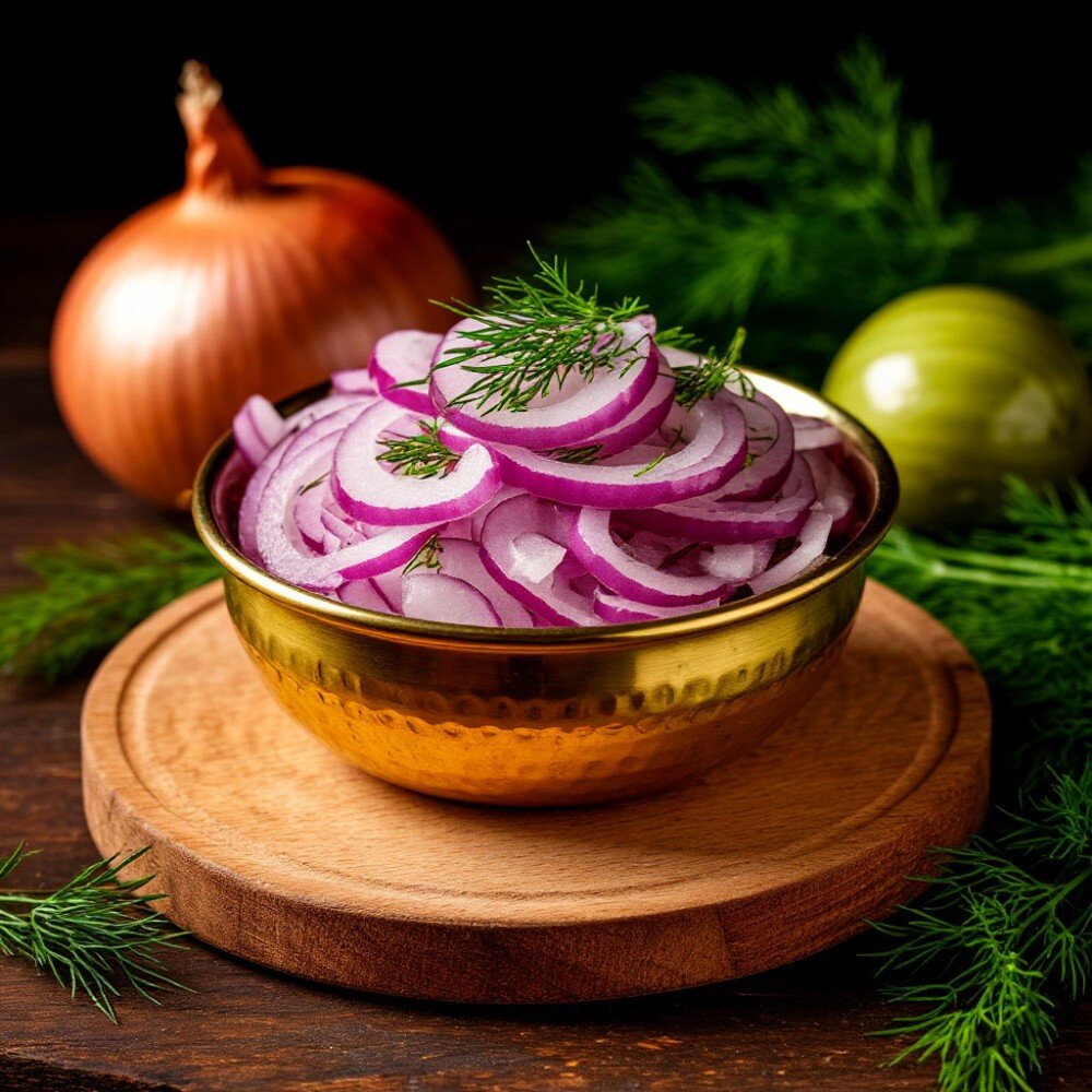 Лук маринованный