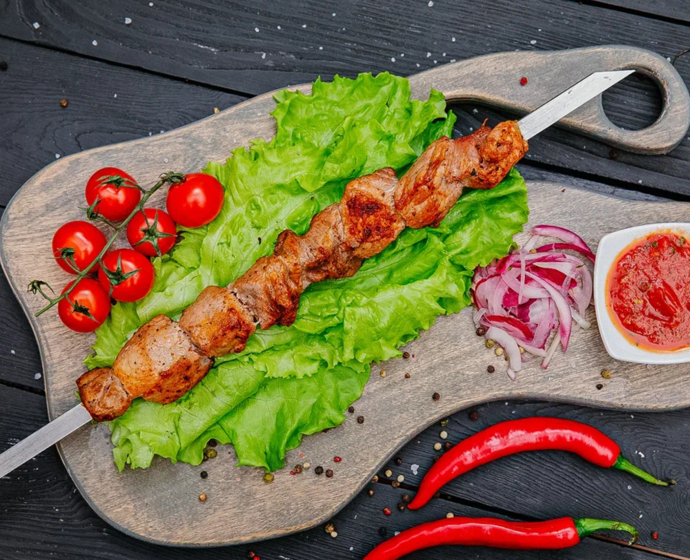 Шашлык из куриной грудки