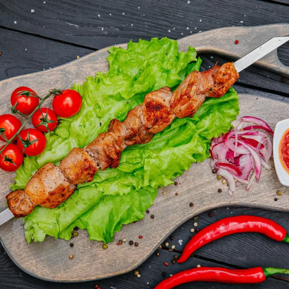 Шашлык из куриной грудки