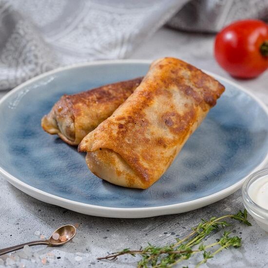 Блинчики с мясом