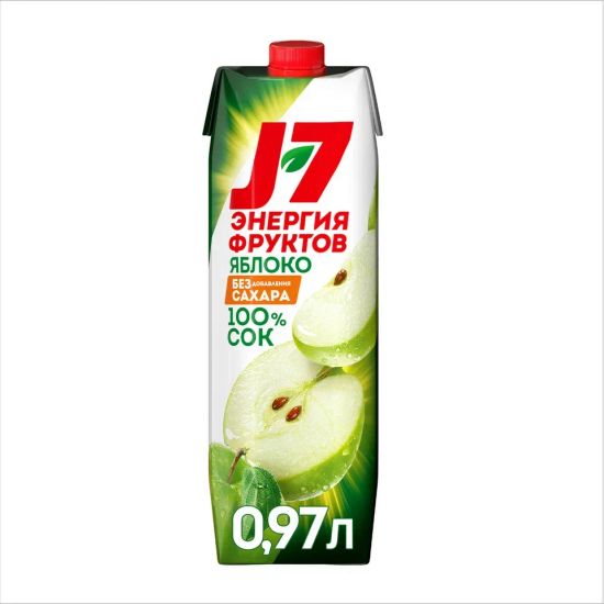 Сок J-7 Яблоко 970мл