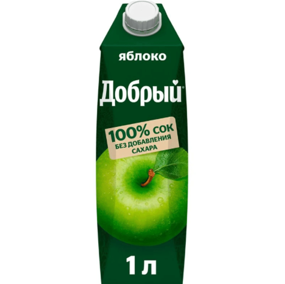 Сок Зеленое яблоко