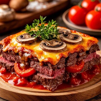 Мясо по-французски