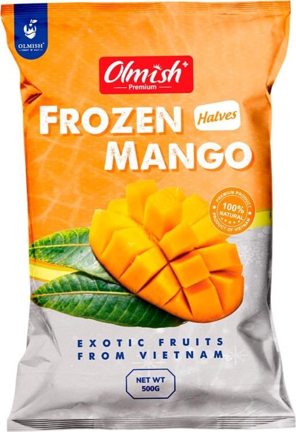 Манго Слайс замороженный Olmish Premium 500гр.