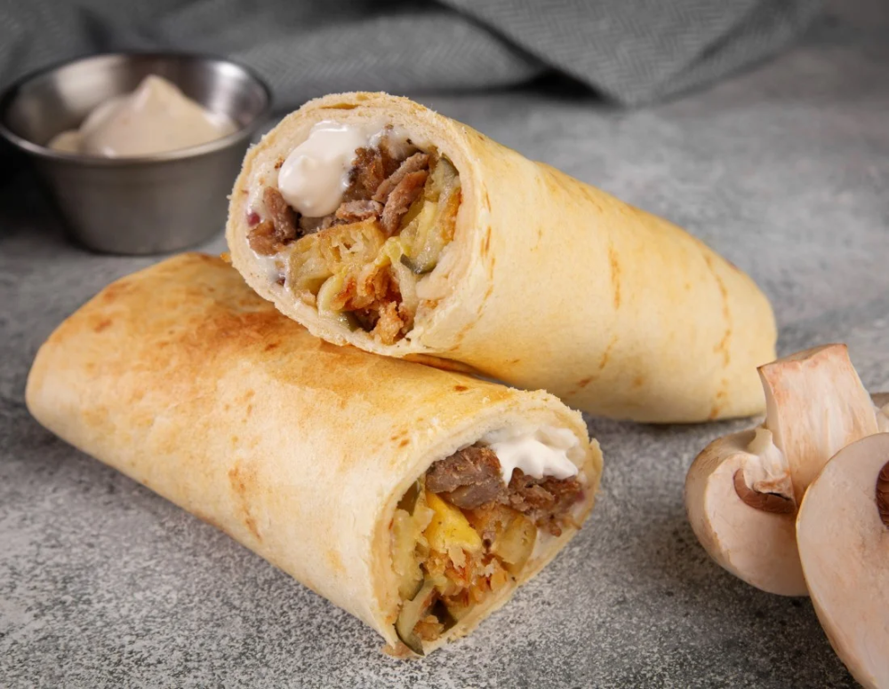 Комбик грибной с говядиной