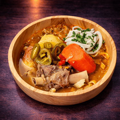 Фатир-шурпа с бараниной