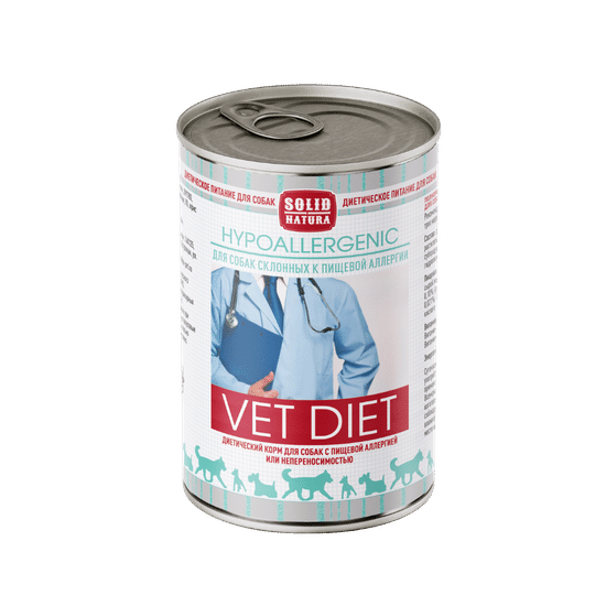 Solid Natura VET Hypoallergenic консервы для собак, 340 г