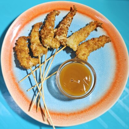 Креветки в темпуре