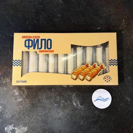 Креветка в тесте Фило 200гр.