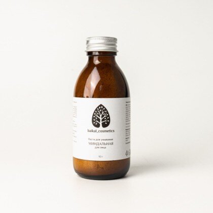 Паста миндальная для умывания для лица 90 г