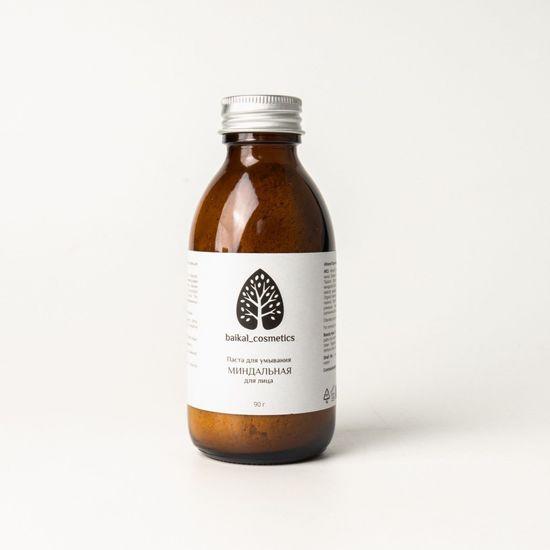 Паста миндальная для умывания для лица 90 г