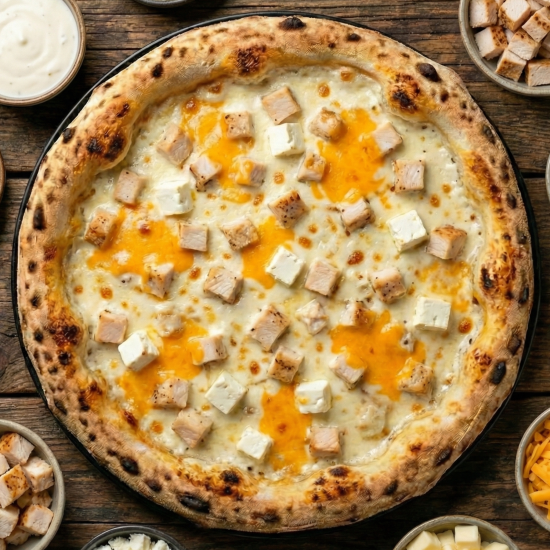 Пицца «Сырный цыпленок»