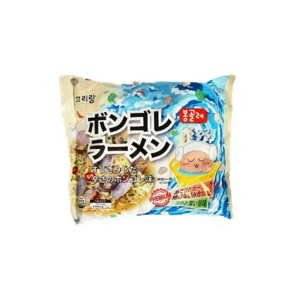 Корейская лапша Вонголе Рамен  со вкусом моллюсков